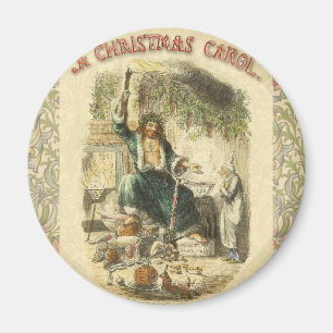 Geist der gegenwärtigen Weihnacht Scrooge Magnet