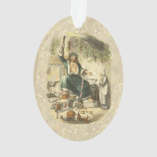 Geist der gegenwärtigen Weihnacht Scrooge Ornament