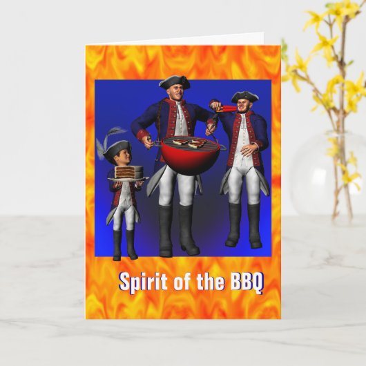 Geist der GRILLEN Geburtstag Karte (Gelbe Blume)