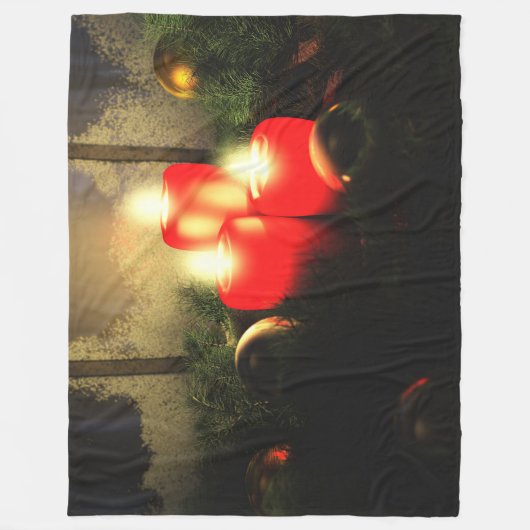 Geist der Jahreszeit Fleece Blanket (Vorderseite)