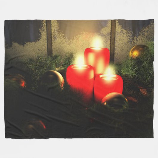 Geist der Jahreszeit Fleece Blanket (Vorderseite (Horizontal))