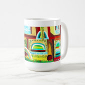 Geist der Kunst an der Costa del Sol Kaffeetasse (VorderseiteRechts)