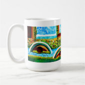 Geist der Kunst an der Costa del Sol Kaffeetasse (Links)