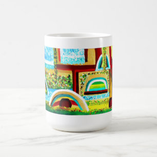 Geist der Kunst an der Costa del Sol Kaffeetasse
