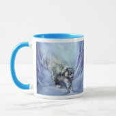 Geist der Kunst-Tasse des Schnee-2 Tasse (Links)