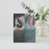 Geist der Lesezeichen Postkarte (Stehend Vorderseite)