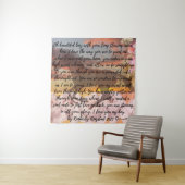 Geist der Liebe Wandteppich (Beispiel)