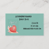 Geist der Liebegeschäftskarte Visitenkarte (Rückseite)