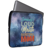 Geist der Loud Mouth Basketball-Mama Laptopschutzhülle (Vorne Rechts)