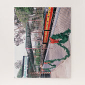 Geist der Miniatureisenbahn Balboa Park Puzzle (Vertikal)