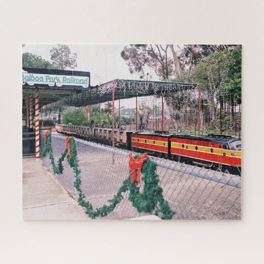 Geist der Miniatureisenbahn Balboa Park Puzzle (Horizontal)