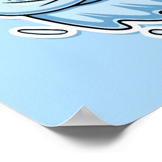 Geist der Missbilligung - Sassy "I Can't" Cartoon  Poster (Ecke)