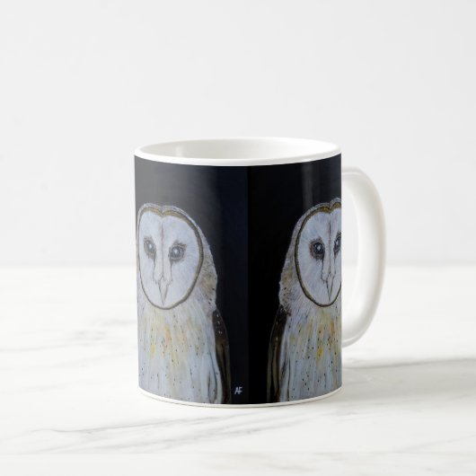Geist der Nacht Gemälde von Alfred Fox Kaffeetasse (VorderseiteRechts)