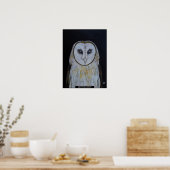 Geist der Nacht Gemälde von Alfred Fox Poster (Küche)