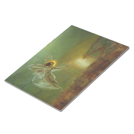 Geist der Nacht - John Atkinson Grimshaw Notizblock (angewinkelt)