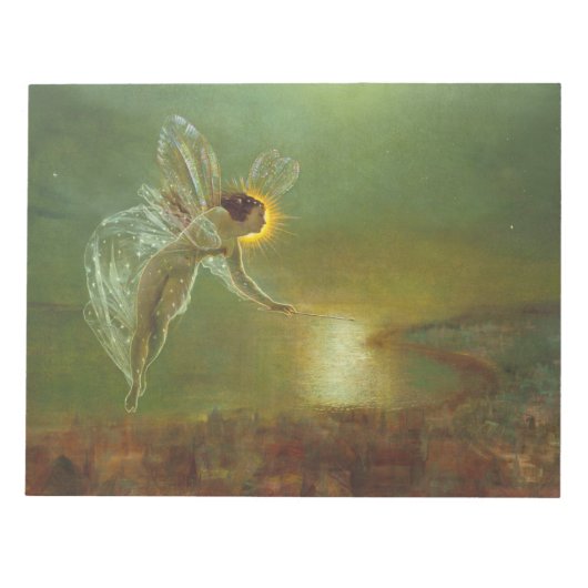 Geist der Nacht - John Atkinson Grimshaw Notizblock (Vorderseite)