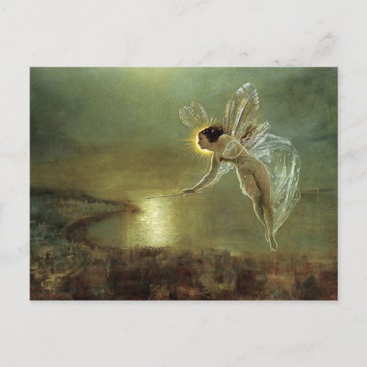 Geist der Nacht John Atkinson Grimshaw Postkarte (Vorderseite)