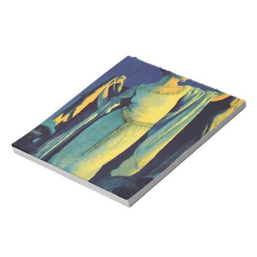 Geist der Nacht - Maxfield Parrish Notizblock (Rotiert)