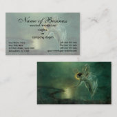 Geist der Nacht von Atkinson Grimshaw Visitenkarte (Vorne/Hinten)