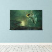 Geist der Nacht von Grimshaw, Viktorianische Fee Leinwanddruck (Insitu (Holzboden))