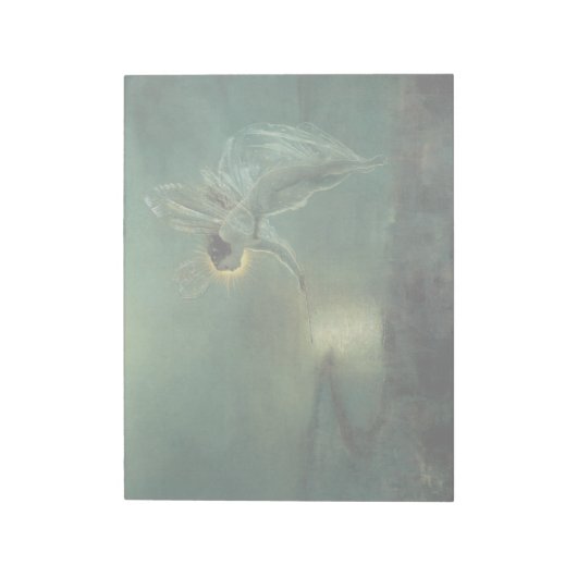 Geist der Nacht von Grimshaw, Viktorianische Fee Notizblock (Rotiert)