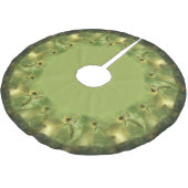 Geist der Nachtfee Polyester Weihnachtsbaumdecke (Schrägansicht)