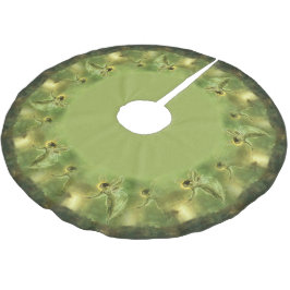 Geist der Nachtfee Polyester Weihnachtsbaumdecke