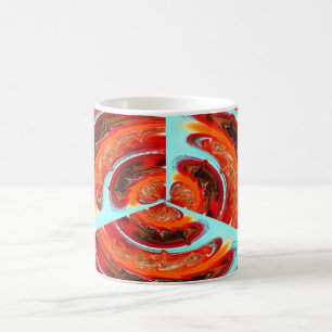 Geist der Orangenkunst Kaffeetasse