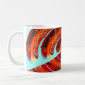 Geist der Orangenkunst Kaffeetasse (Links)