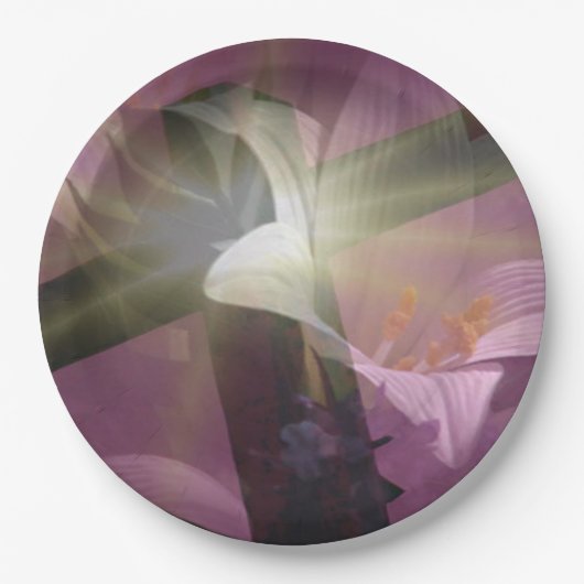 Geist der Osterzeit Pappteller (Vorderseite)