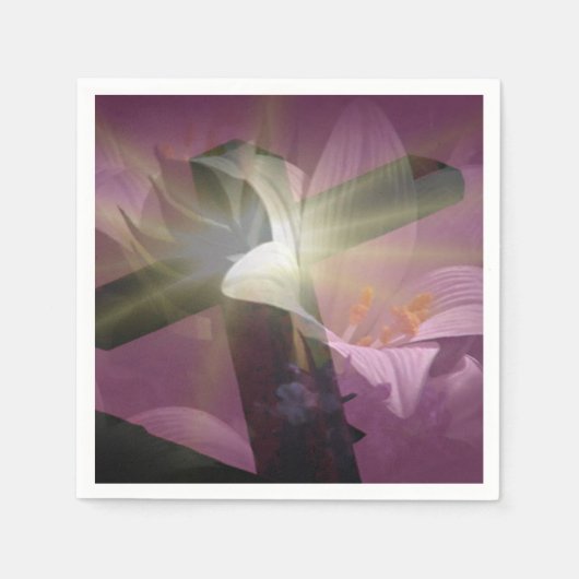 Geist der Osterzeit Serviette (Vorderseite)