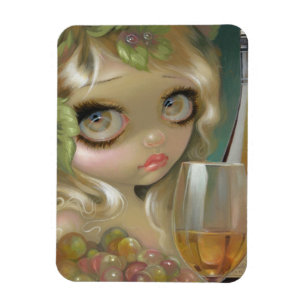 "Geist der Rebe: Chardonnay" Flexmagnet Magnet