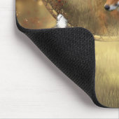 Geist der roter Fox-Kunst Mousepad (Ecke)