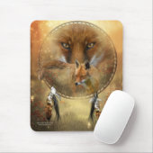 Geist der roter Fox-Kunst Mousepad (Mit Mouse)