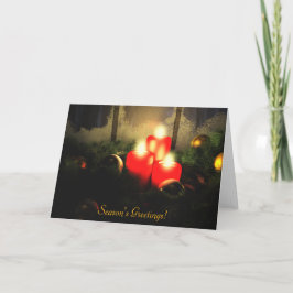 Geist der Saisonkarte Feiertagskarte