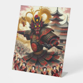 Geist der Samurai  Sockelschild (Vorderseite)