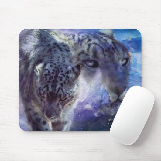Geist der Schnee-Kunst Mousepad (Mit Mouse)