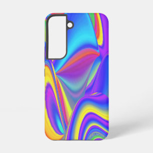 Geist der Sommerbrise, Abstrakte 3D-Regenbogenkuns Samsung Galaxy Hülle