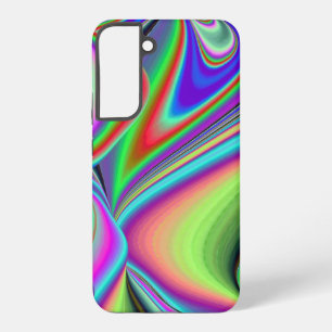 Geist der Sommerbrise, Abstrakte 3D Regenbogenkuns Samsung Galaxy Hülle