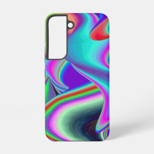 Geist der Sommerbrise, Abstrakte 3D Regenbogenkuns Samsung Galaxy Hülle