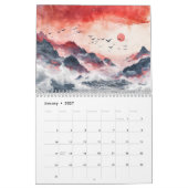 Geist der Tinte – Chinesischer Pinselkunst-Kalende Kalender (Jan 2027)