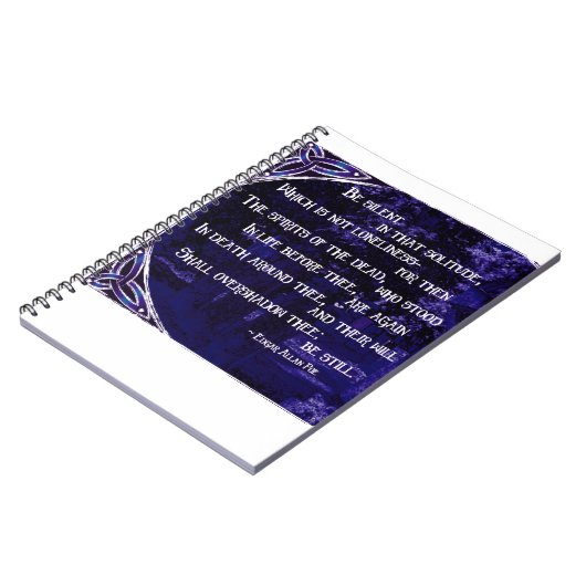 Geist der Toten im Veilchen Notizblock (Linke Seite)