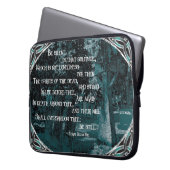 Geist der Toten Laptopschutzhülle (Vorderseite Links)