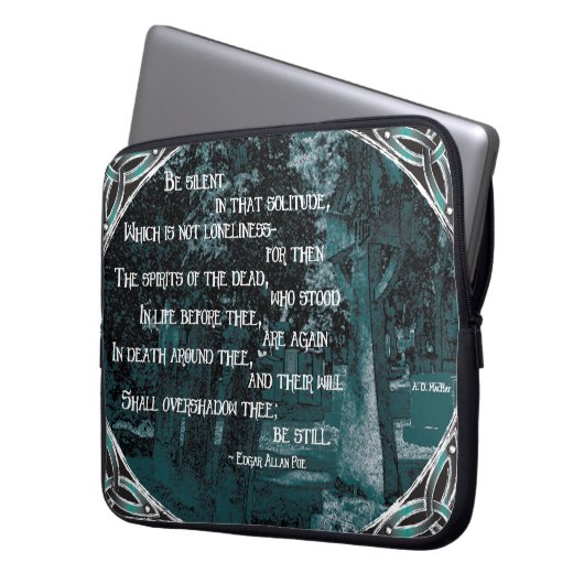 Geist der Toten Laptopschutzhülle (Vorderseite Links)