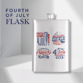 Geist der Unabhängigkeit Amerikanische Unabhängigk Flachmann