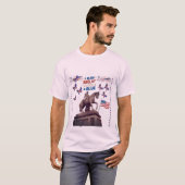 Geist der Unabhängigkeit blassrosa T-Shirt (Vorne ganz)