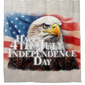 Geist der Unabhängigkeit Duschvorhang (Vorderseite)