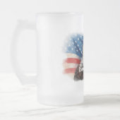 Geist der Unabhängigkeit Mattglas Bierglas (Links)