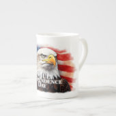 Geist der Unabhängigkeit Porzellantasse (Vorderseite Rechts)