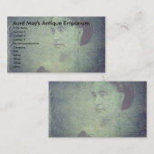 Geist der Vergangenheit Visitenkarte (Vorne/Hinten)